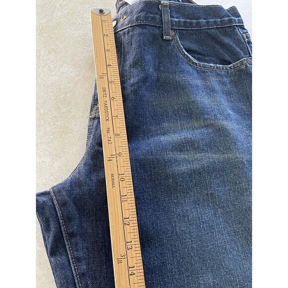 Calvin Klein Flare Jeans Womens Size 16 Blue Medium Wash Denim Mid Rise - Picture 10 of 13